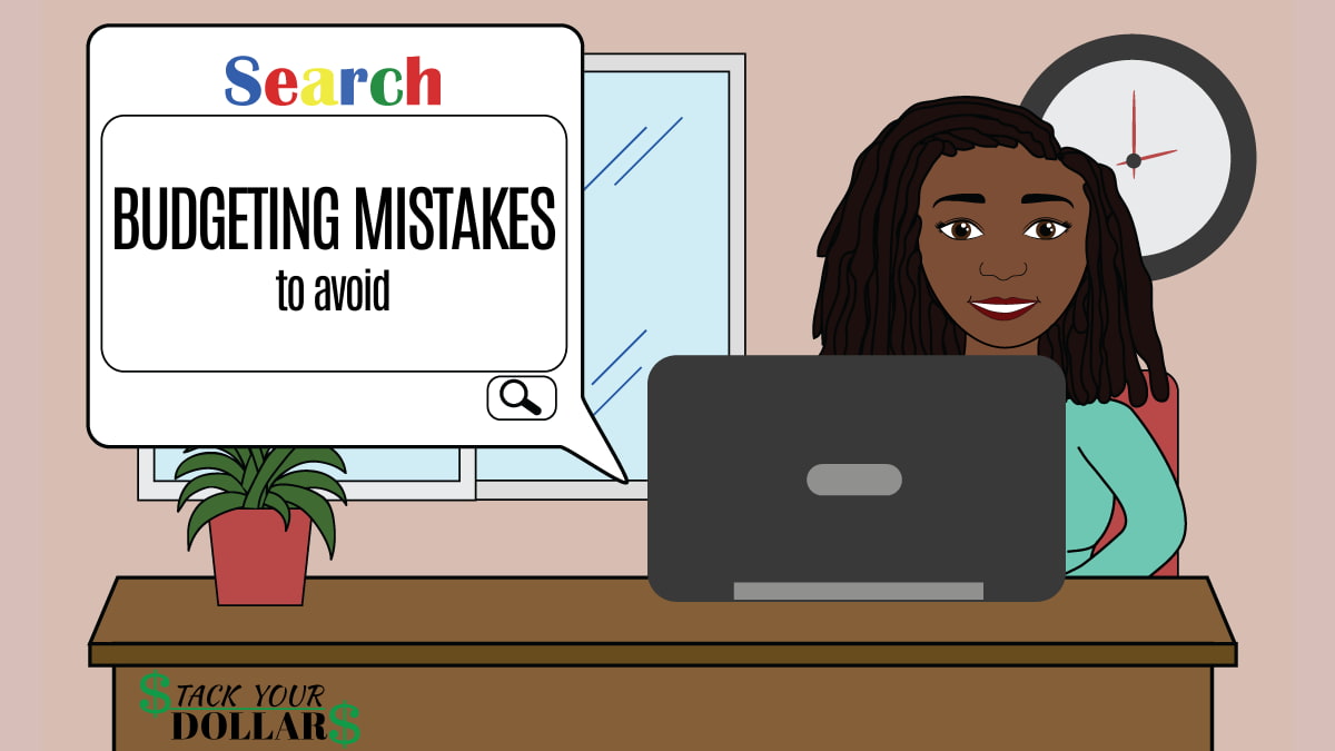 Image of Budgeting mistakes to avoid on chalkboard
