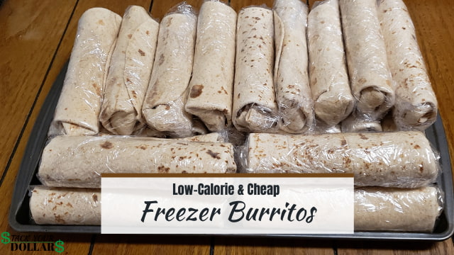 Low-Calorie and cheap freezer burritos