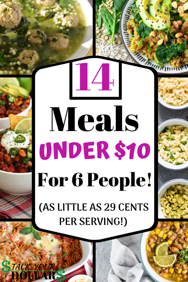 10 Easy Family Dinners Under $10