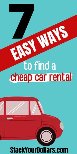 Image for easy ways to find cheap rental cars