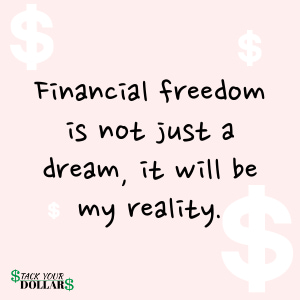 Financial Freedom Affirmation