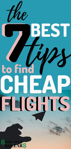 How To Find A Cheap Flight Anywhere Pin