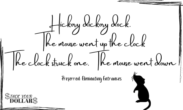 Image of hickory dickory dock lyrics