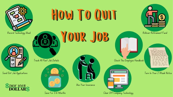 How to quit your job and 9 bubbles to prepare