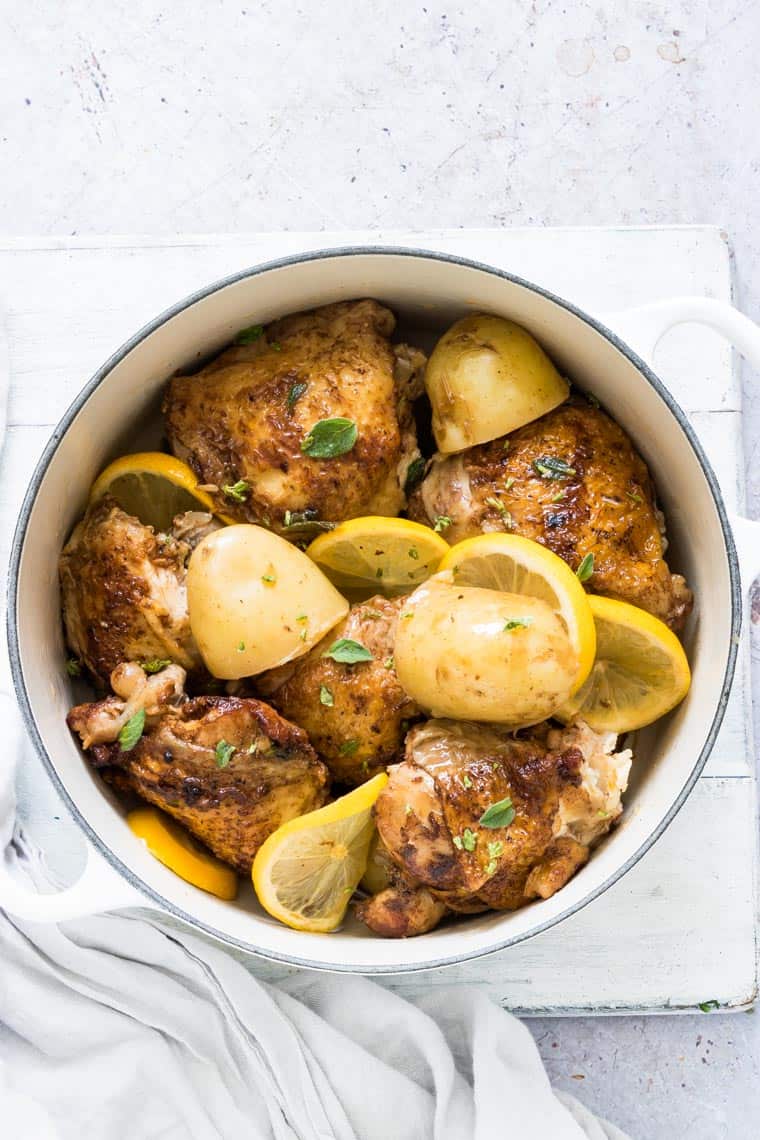 Mediterranean Chicken And Potatoes 