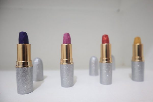Custom lipstick in 4 colors