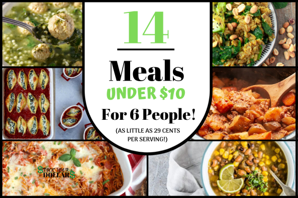 10 Easy Family Dinners Under $10