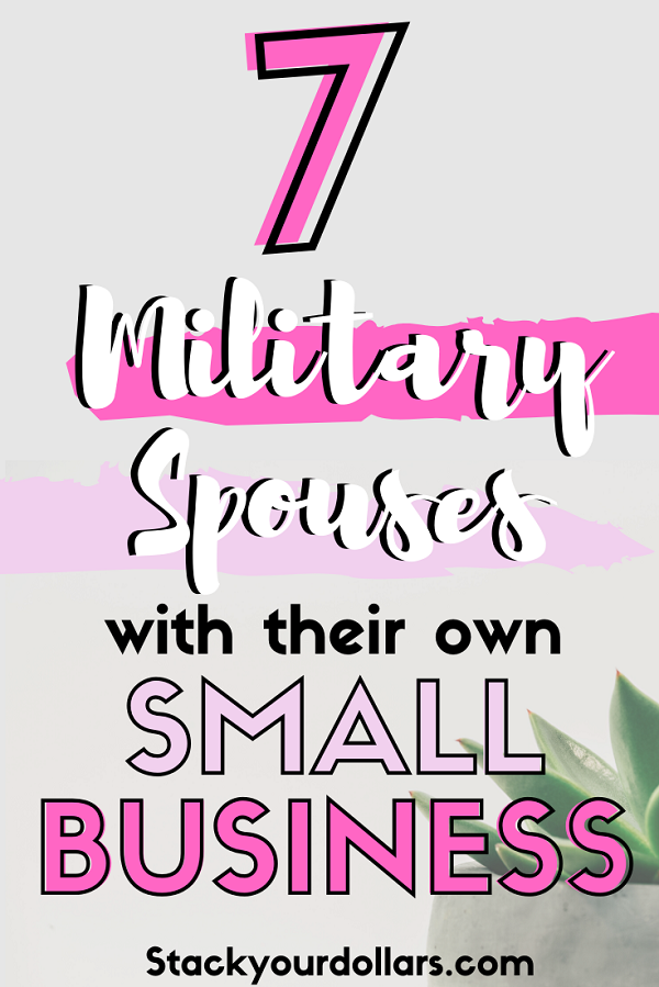 7 Military Spouse-Owned Business Pin