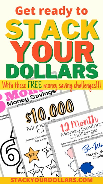 Free Money Saving Challenges