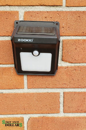 Zookki outdoor solar power light