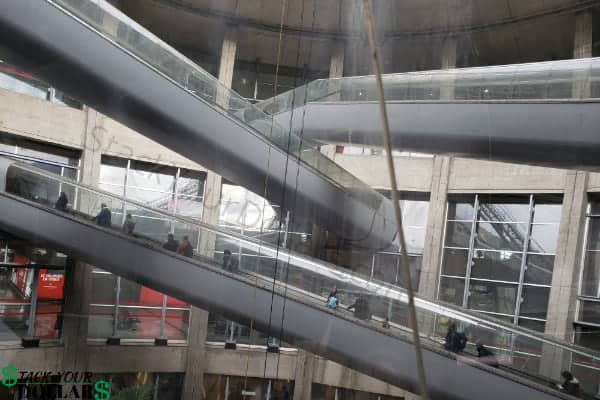 Image of inside the Paris, France airport