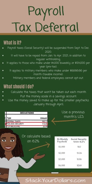 Payroll tax deferral