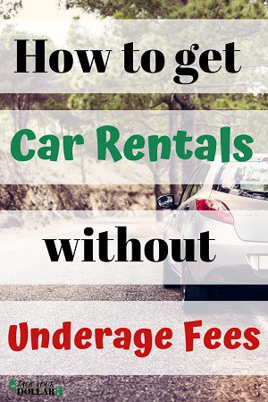 Skip the Underage Car Rental Fee Pin