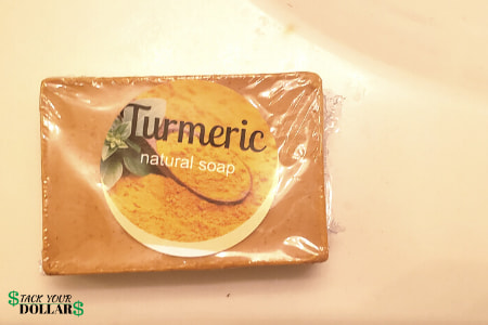Turmeric soap bar