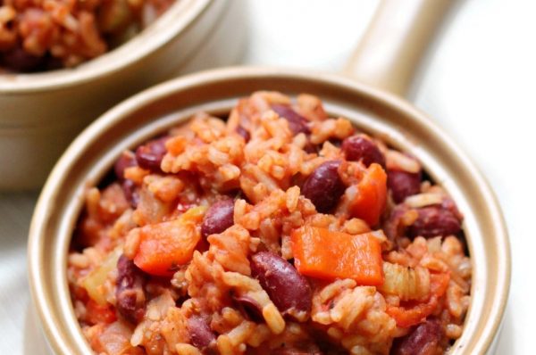 Vegan Gluten-Free Louisiana Red Beans & Rice 