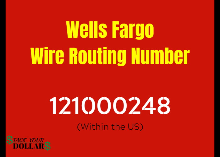 Wells Fargo Routing Number Listed By State Stack Your Dollars